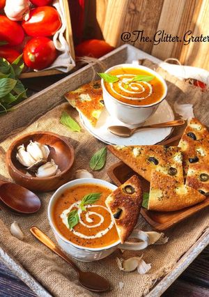 A picture of Creamy Tomato Soup.