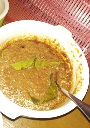 Foto resep Sambal kacang siomay