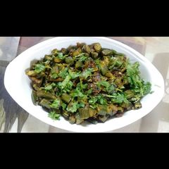 Bhindi Fry A picture of Bhindi Fry.