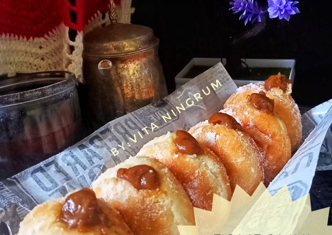 Bomboloni Custard Coffe Cream