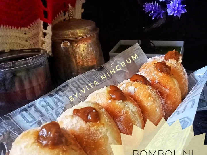 Easy Ways Make Recipes Bomboloni Custard Coffe Cream the Perfect Appealing.