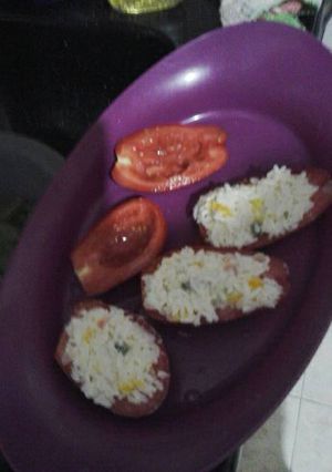 Una foto de Tomates rellenos