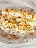 🍽️🍷 Canelones de pollo, puerro y ricotta en salsa bechamel, sin TACC 🍷🍽️