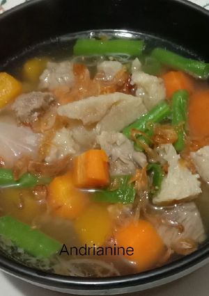 Foto resep Sop Tetelan