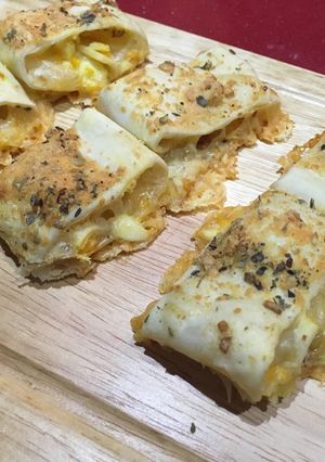 Una foto de Rolls de queso