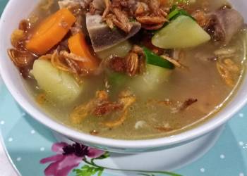 Mudah Cepat Memasak Sop Tulangan Iga Sapi Ala Rumahan