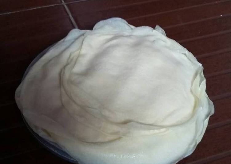 Resep Kulit resoles, Sempurna