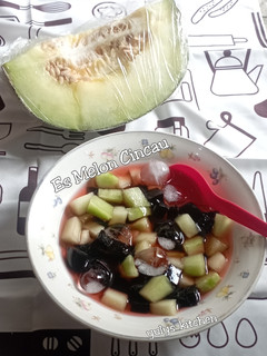 Foto resep Es Melon Cincau