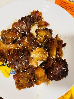 簡易微波爐醬油炸雞 的食譜成品照片