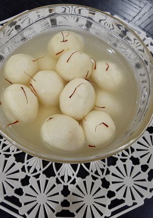 A picture of Rasgulla.