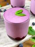 Mousse de Mirtilos