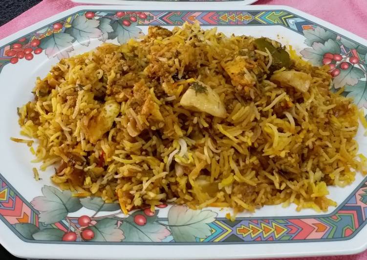 Recipe: Delicious Kesar Paneer Biryani