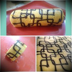 A picture of Vanilla Honey Swiss Rolls.