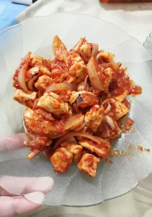 Foto resep Cumi Tahu Balado