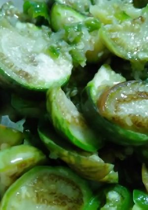 Foto resep Terong Cabe Hijau