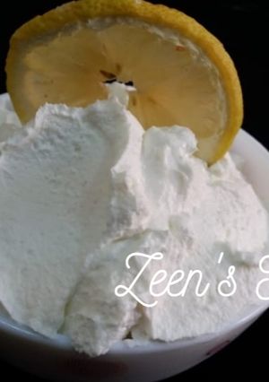 A picture of Labneh or Middle Eastern Yogurt Cheese.