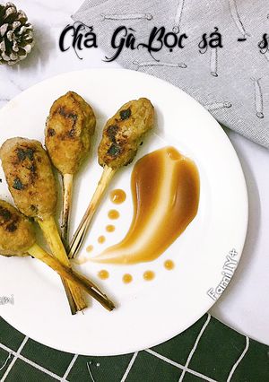 Hình của món Chả Gà bọc sả.. - Sốt tương cho bé.