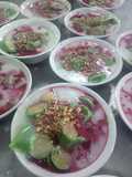 Es pisang ijo ala medelin first