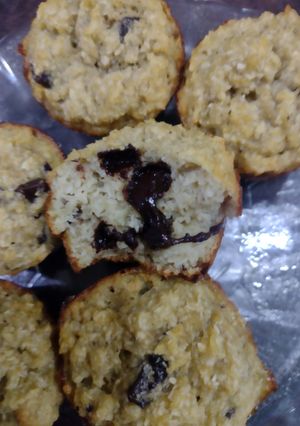 Una foto de Muffins de manzana