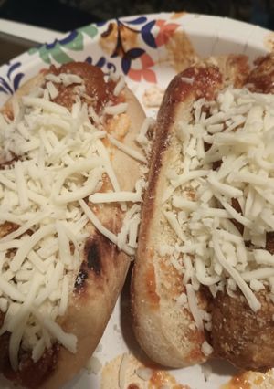A picture of Meatball Sandwiches.