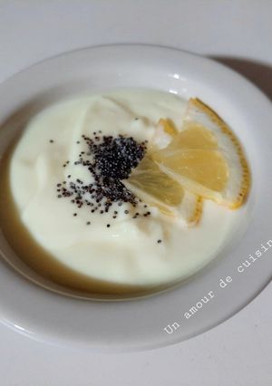 Une photo de Yaourt bol citron pavot 🥣