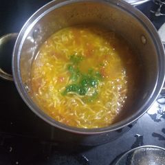 A picture of Vegetable Maggi broth.