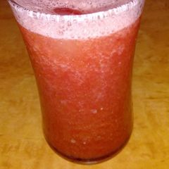 A picture of Watermelon masala cooler.