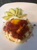 Huevo benedictino! (Con tortilla)