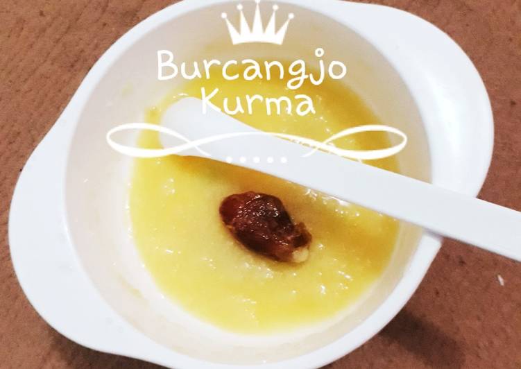 Cara Memasak Bubur Kacang Ijo Kurma mpasi yang Nikmat
