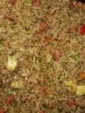 Arroz chaufa en casa