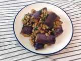 eggplant garlic stir fry