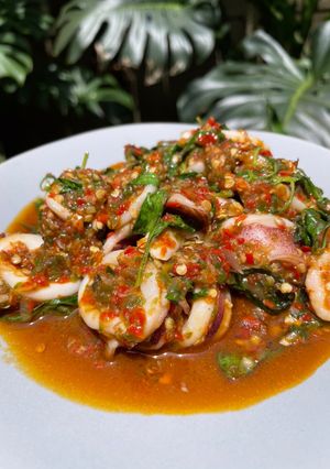Foto resep Cumi mercon