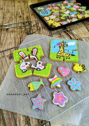 Foto resep Fancy Cookies with Royal Icing