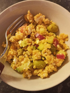 Zöldséges bulgursaláta recept fotója