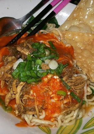 Foto resep Mie ayam pangsit kriuk