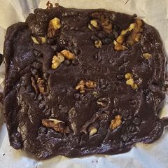 A picture of Chocolate walnut fudge.