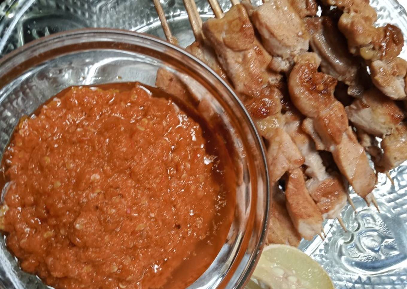 Sate taichan pedes gurih enyoii π€