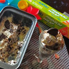 A picture of Oreo Ice Cream.
