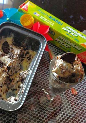 A picture of Oreo Ice Cream.