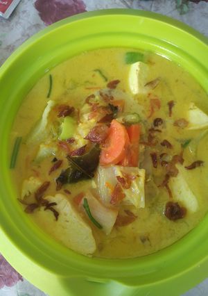 Foto resep Lodeh Sayur Tahu Masak Ndeso 😋