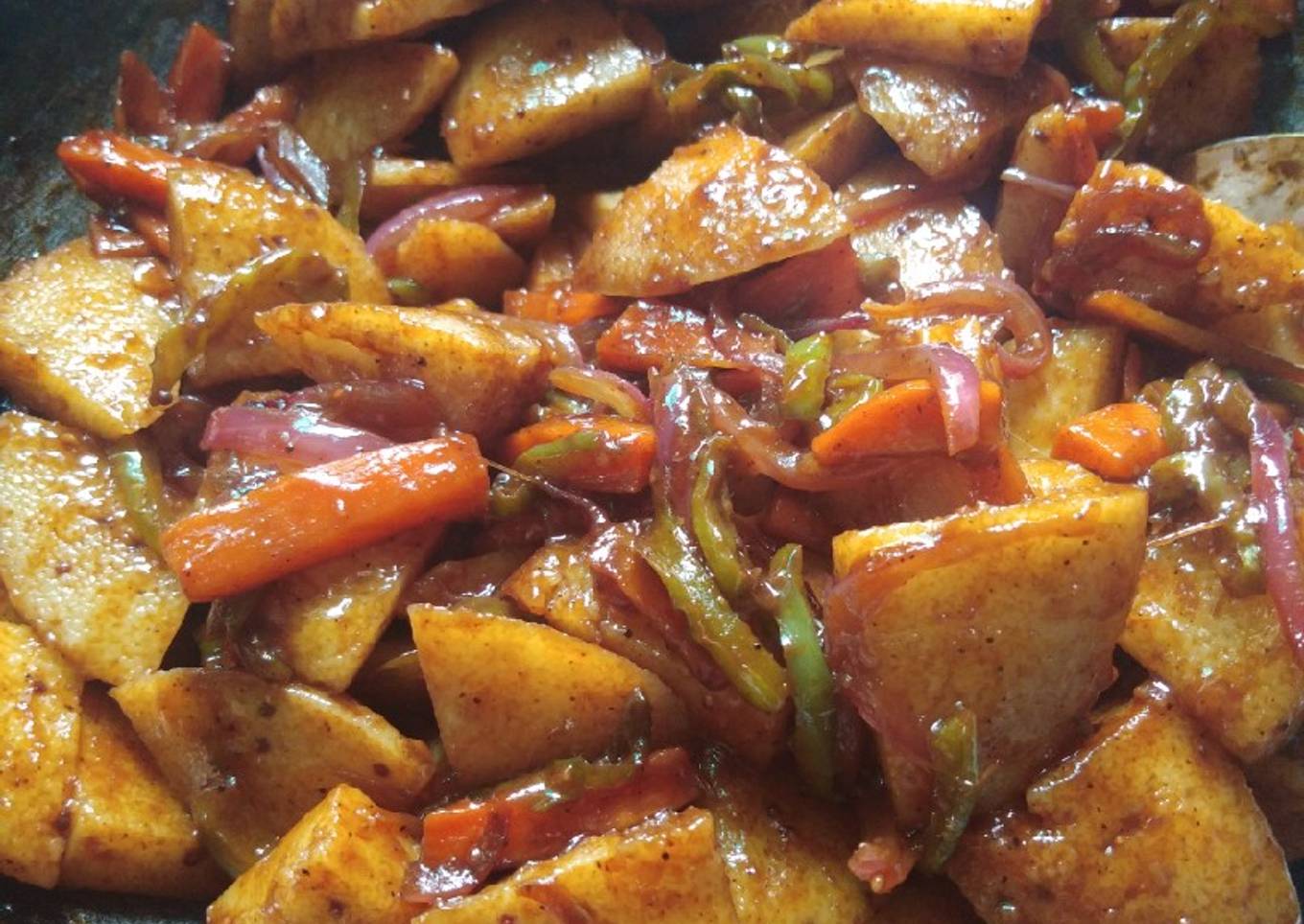 Fried idli