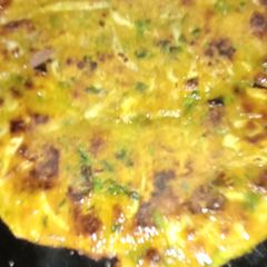 A picture of Leftover dal Roti.