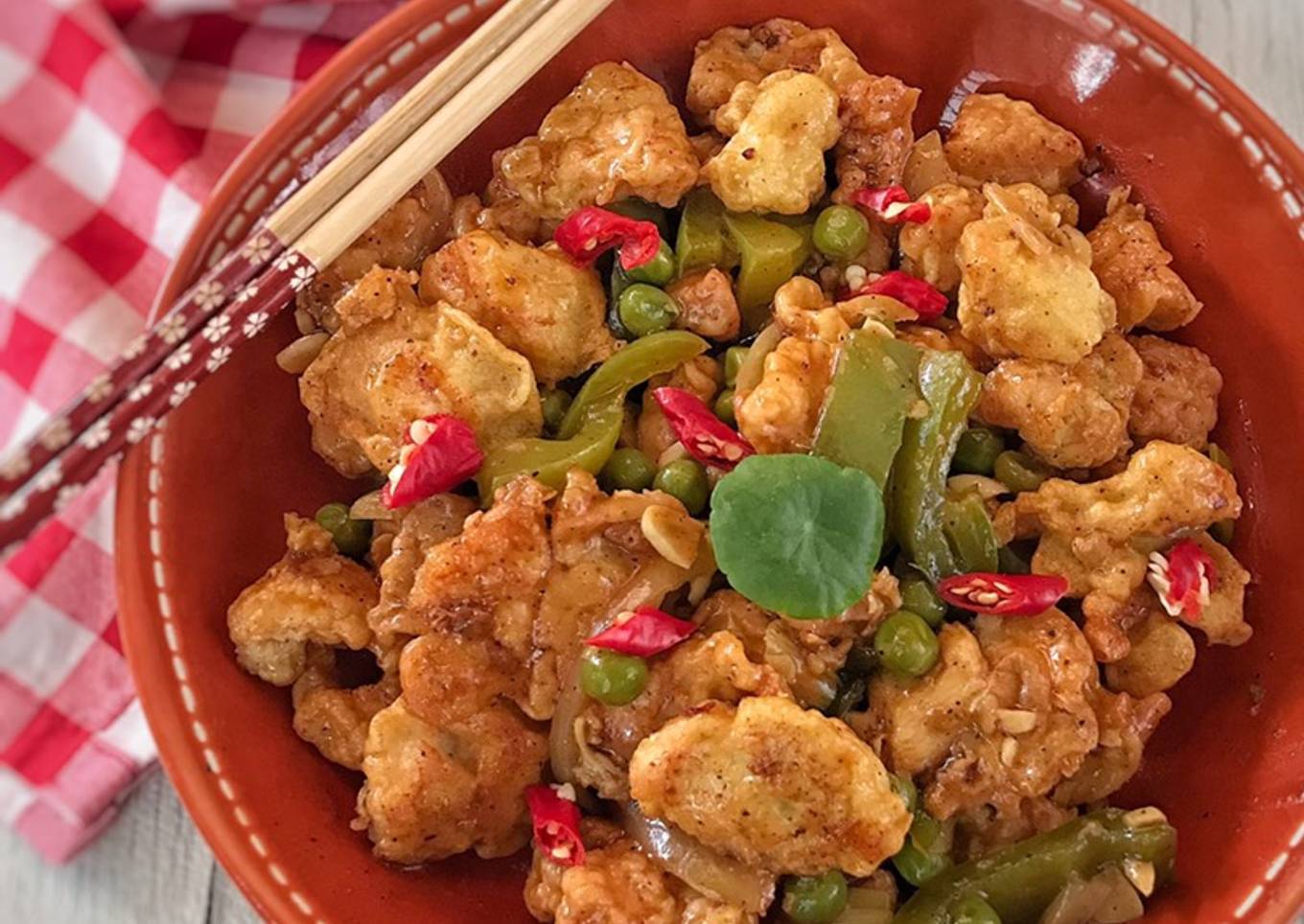 Ayam Goreng Tepung Saus Lada Hitam