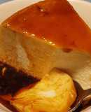Flan de cuatro leches, sin huevo