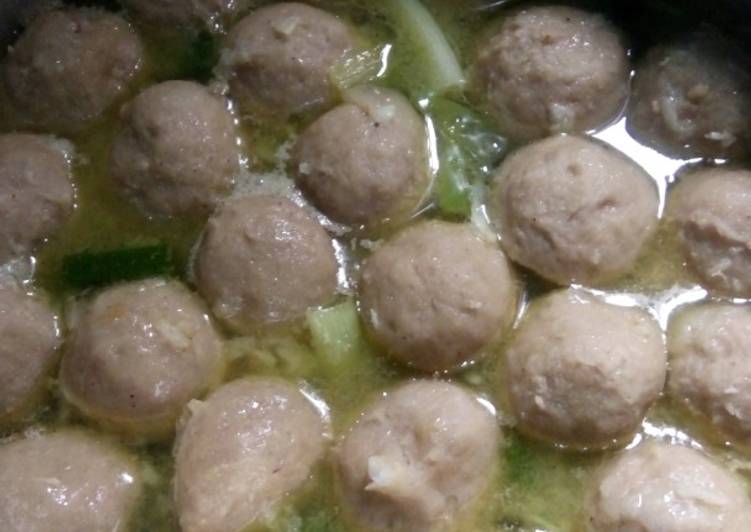28.Kuah bakso simple nikmat