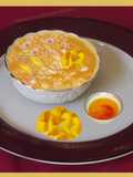 Sweet Pachadi with ripe mango and jaggery