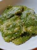 RAVIOLI CON RICOTTA DI CAPRA E CREMA DI #PISELLI 🫛
