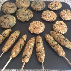 A picture of Healthy vegy oats cutlets.