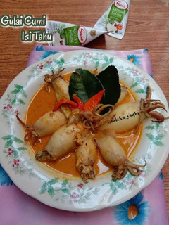 Foto resep Gulai Cumi Isi Tahu