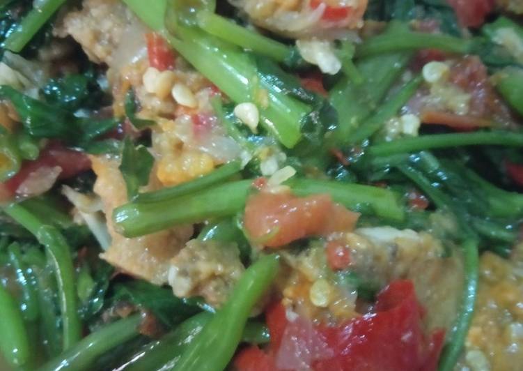 Resep Tumis Kangkung mix oncom, Menggugah Selera